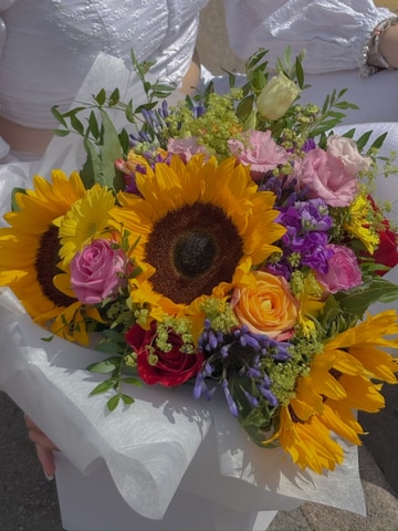 Rainbow bouquet
