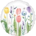 Field of tulips balloon