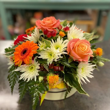 Autumnal hatbox