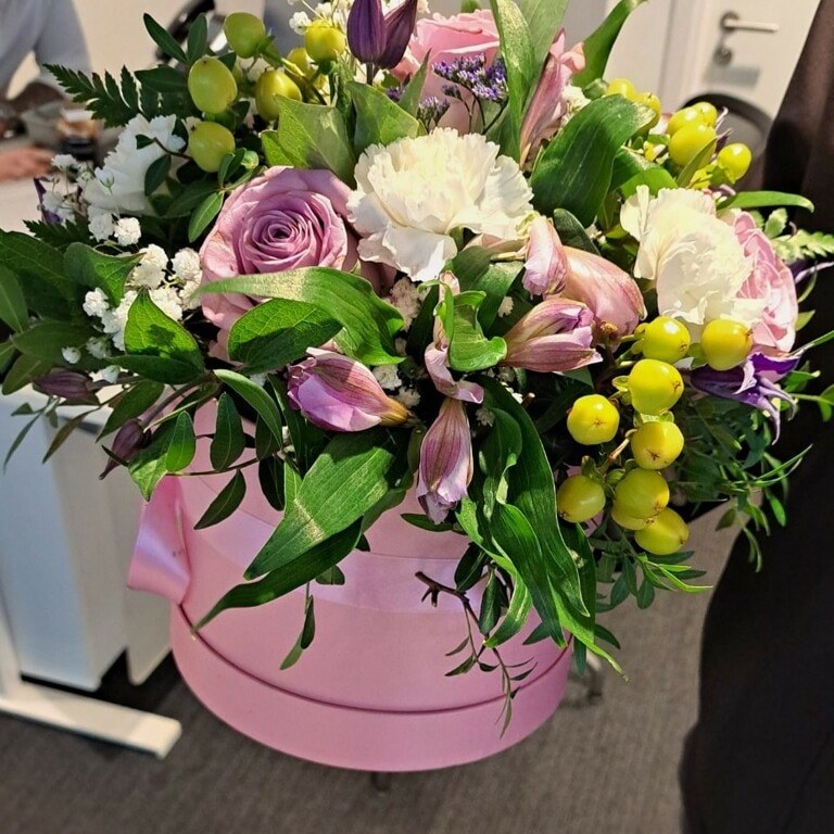 Pastel hatbox
