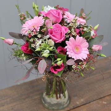 Perfect pink vase