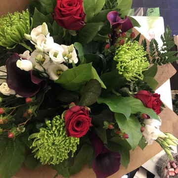 Ruby elegance bouquet