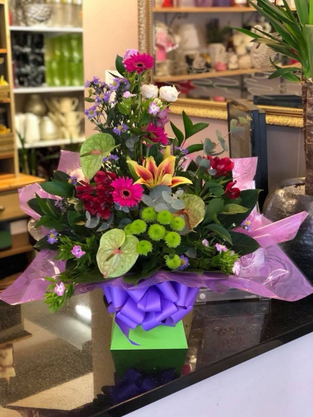 Bright arrangement
