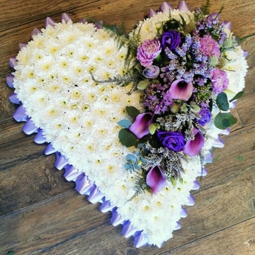 Lilac heart