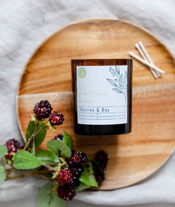 Berries bay candle