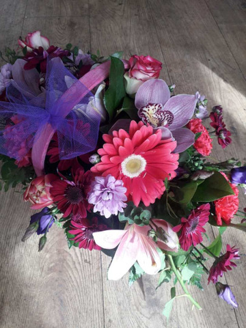 Orchid garden basket