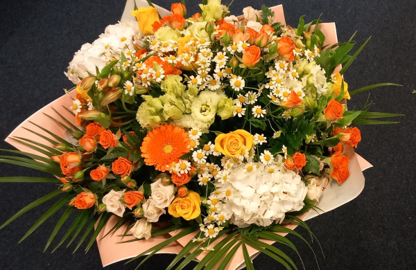 Sunset citrus bouquet