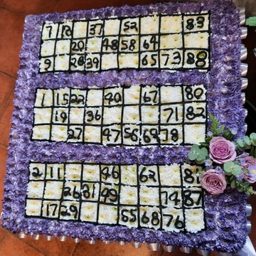 Bingo board