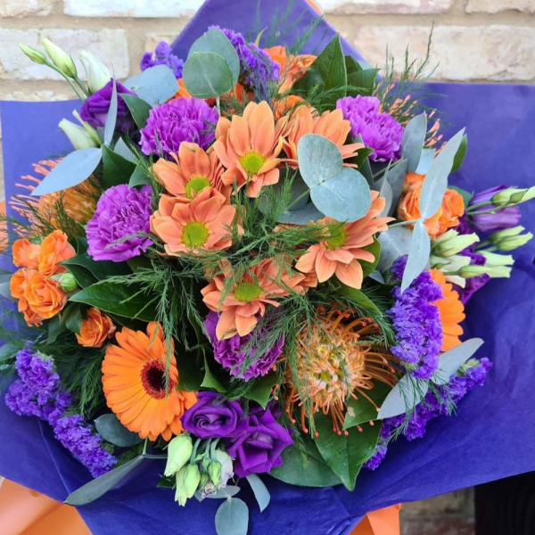 Florists choice aqua