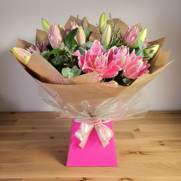 Double delight lilies