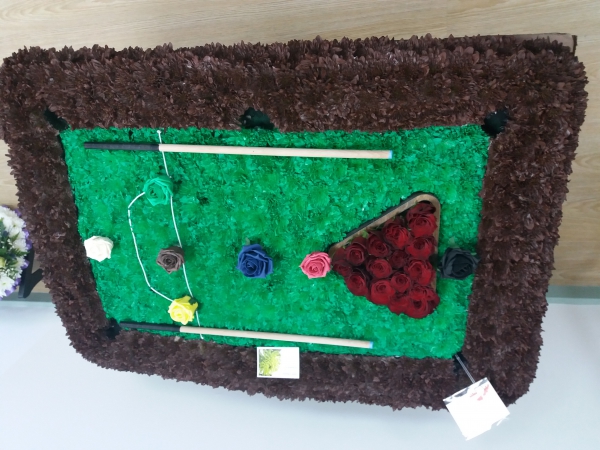 Bespoke snooker table
