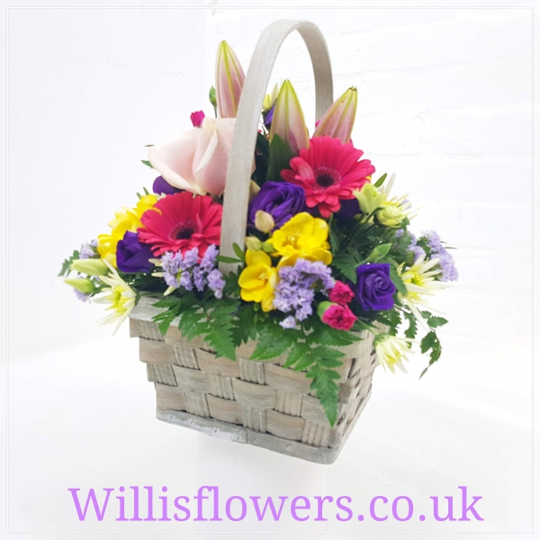 Vibrant basket
