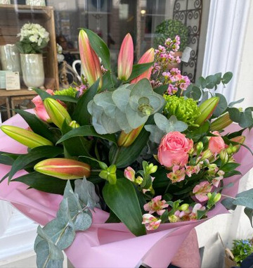 Pretty in pink bouquet
