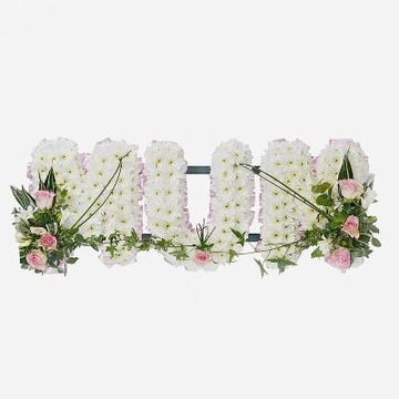 White letter tribute