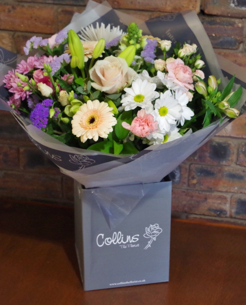 Pastel handtied