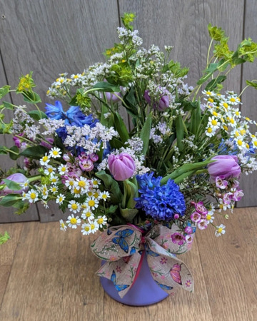 Spring eco vase