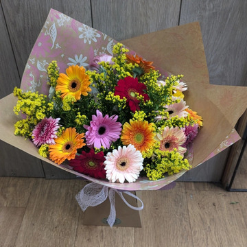 Mixed gerberas