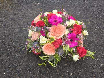 Blooming tribute posy