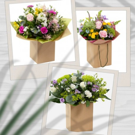 Florist choice hand-tied