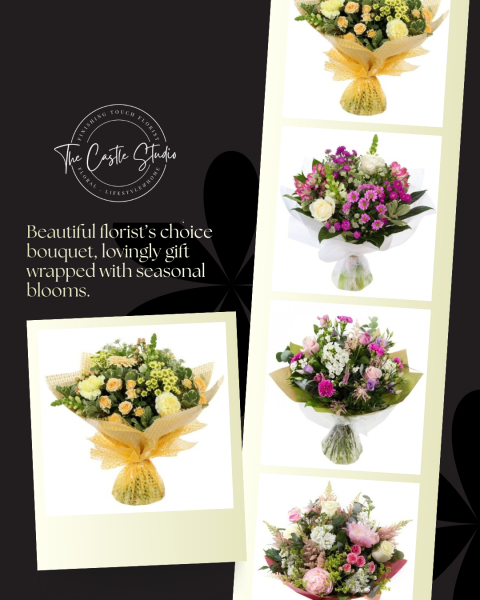 Florist choice hand-tied