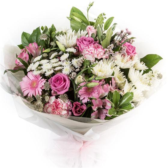 Sweetheart aqua bouquet