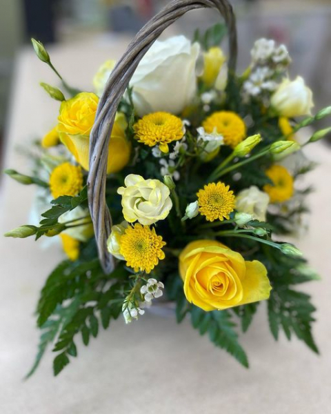 Yellow basket