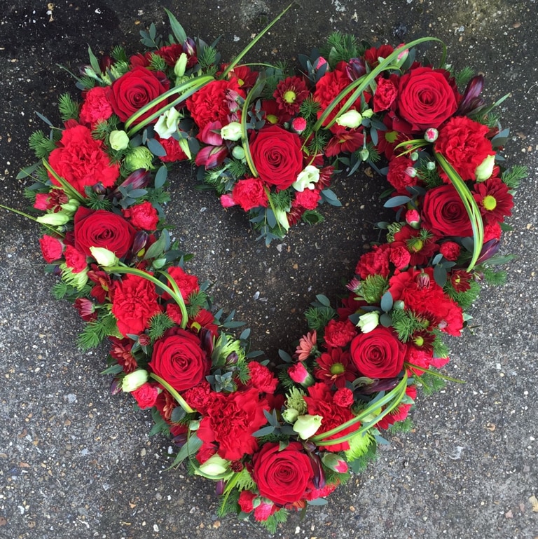 Open heart tribute