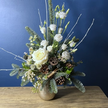 Snow globe front facing