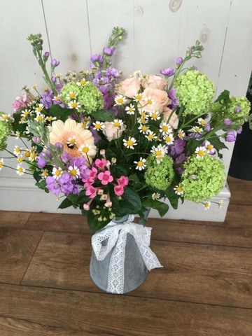 Jug of flowers