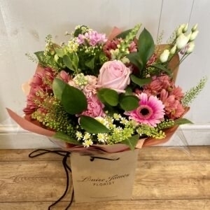 Pretty in pink bouquet