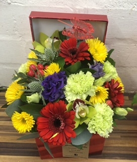 Florists choice hat box