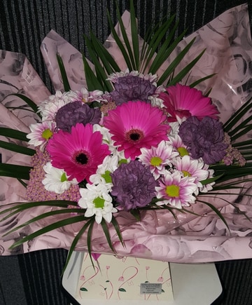 Aqua bouquet