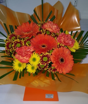 Loved in orange yellow