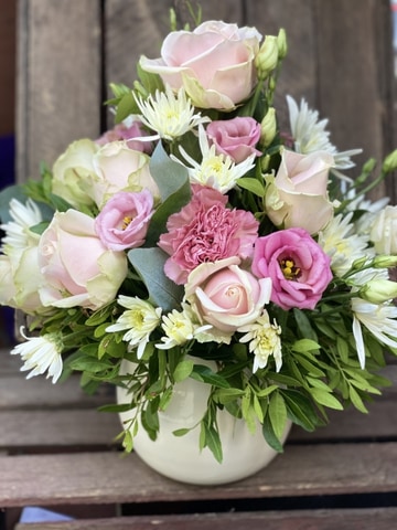 Pastel arrangement