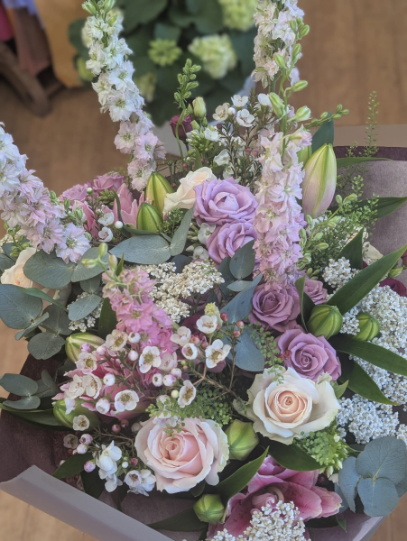 Lavender blush bouquet
