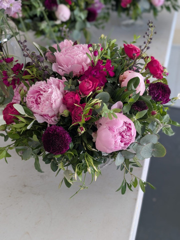 Petite pink vase