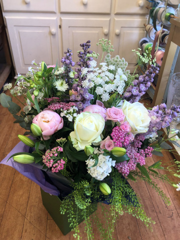 Lavender elegance bouquet