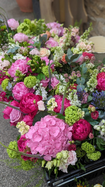 Summer garden bouquet