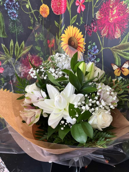 Snowfall bouquet