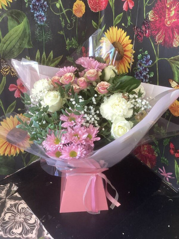 Pretty in pink bouquet