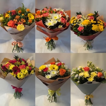 Autumnal bouquets