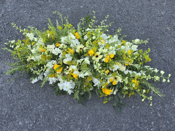 Fuller lemonwhite casket