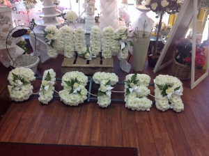 Funeral letters