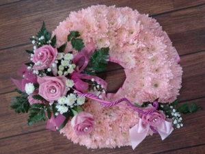 Pink wreath