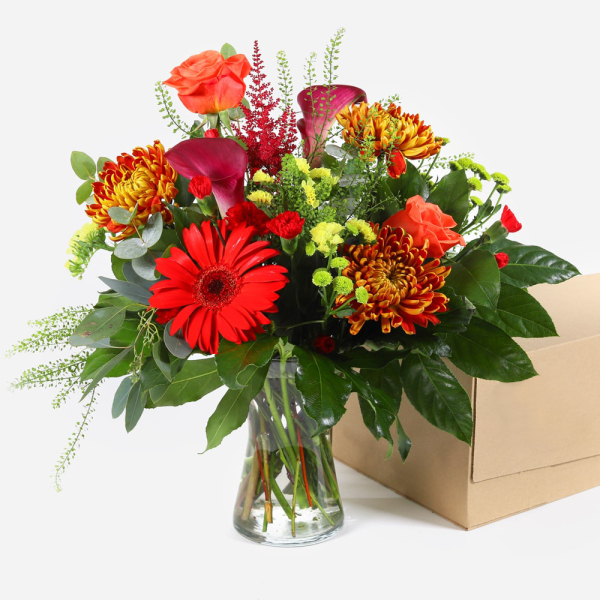 Autumnal vase