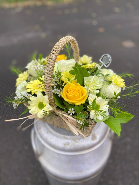 Luxury basket arrangement