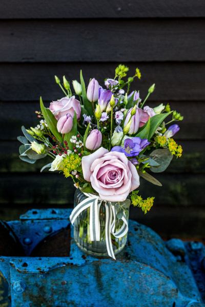 Petite lilac vase