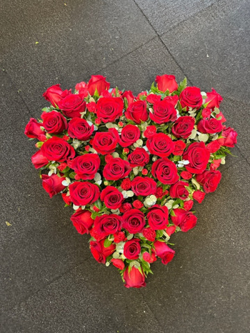 Heart of roses