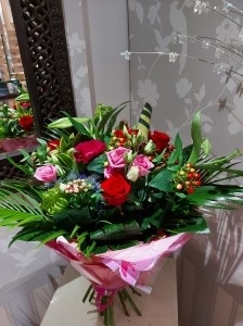 Vivid handtied bouquet