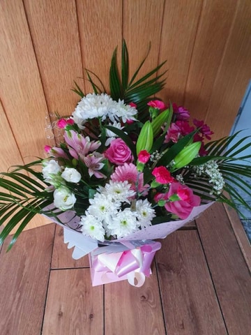 Seasonal hand tied